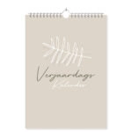 Mockup Verjaardagskalender Nordic Nature