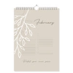 Mockup Verjaardagskalender Nordic Nature Binnenwerk 2