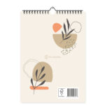 Mockup Verjaardagskalender Scandi Leaf Achterkant
