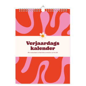 Mockup Verjaardagskalender Trendy Disco