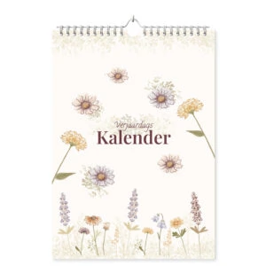 Mockup Verjaardagskalender Wilde Bloemen