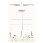 Mockup Verjaardagskalender Wilde Bloemen Binnenwerk 1