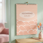 Verjaardgaskalender Pastel