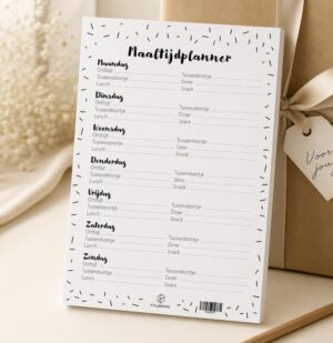 Fyllbooks Maaltijdplanner A5 Sfeerbeeld