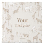Mockup Voorkant Babyboek African Animals