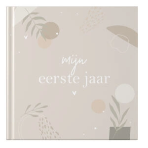 Mockup Voorkant Babyboek Botanic Organic
