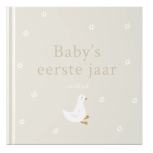 Mockup Voorkant Babyboek Gansje